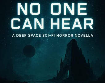 Suspenseful Sci-Fi Novella PDF | No One Can Hear | Deep Space Horror Story | Digital Download Ebook | Instant Delivery Alien Thriller
