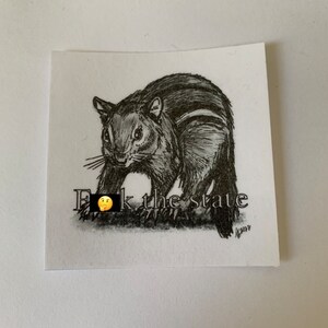 F—k The State - 2.5” handmade sticker