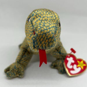 1999 Scaly Ty Beanie Baby Collectible with Tag Errors