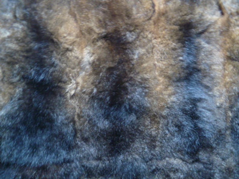 New Zealand Possum Natural Brown Fur Lap Rug / Blanket / Throw Etsy