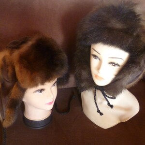 New Zealand Possum Fur Man&#39;s Bush Hat (Fur Inside) - Marrone naturale