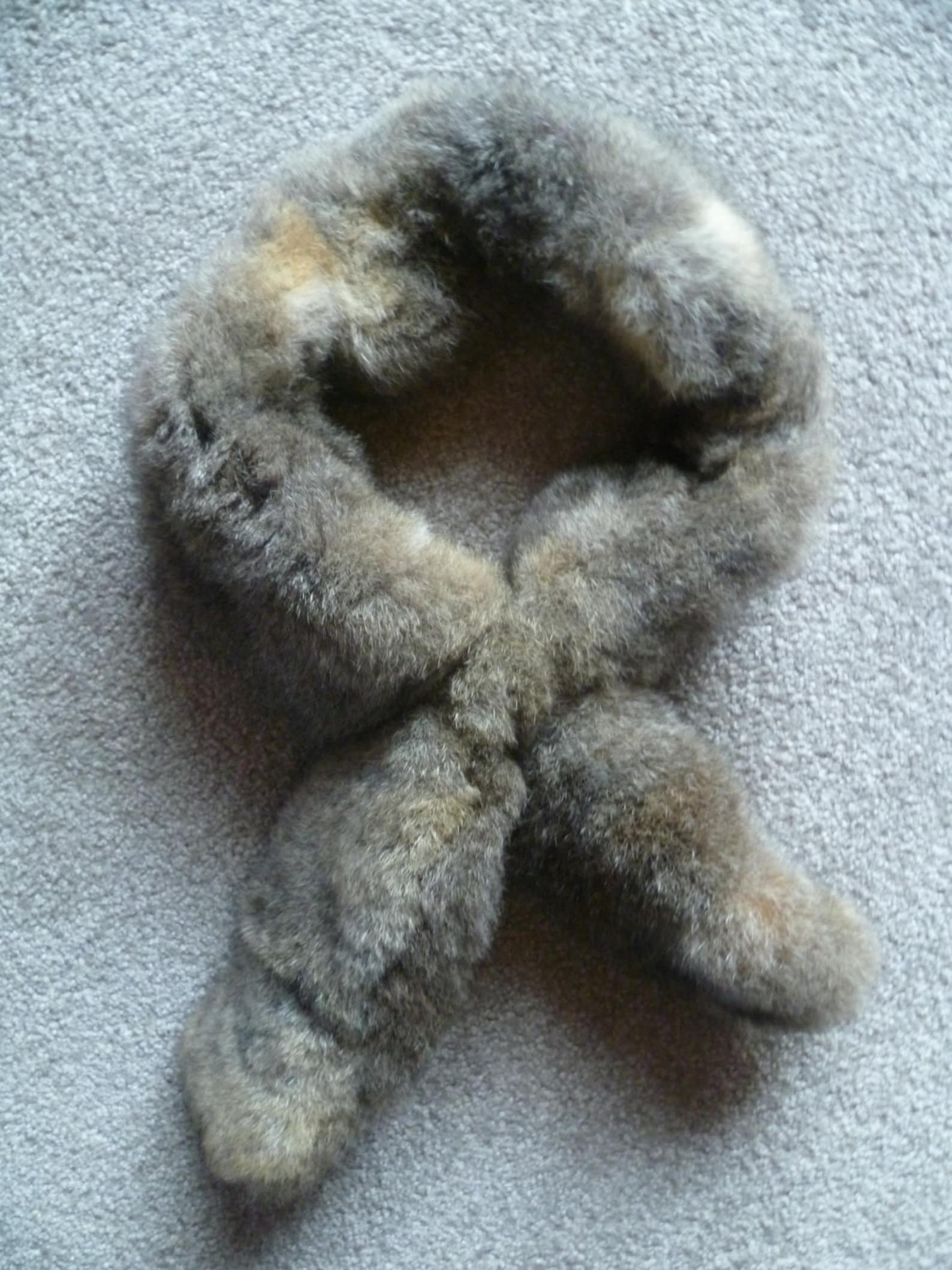 New Zealand Possum Fur Natural Brown or Natural Grey Short Etsy