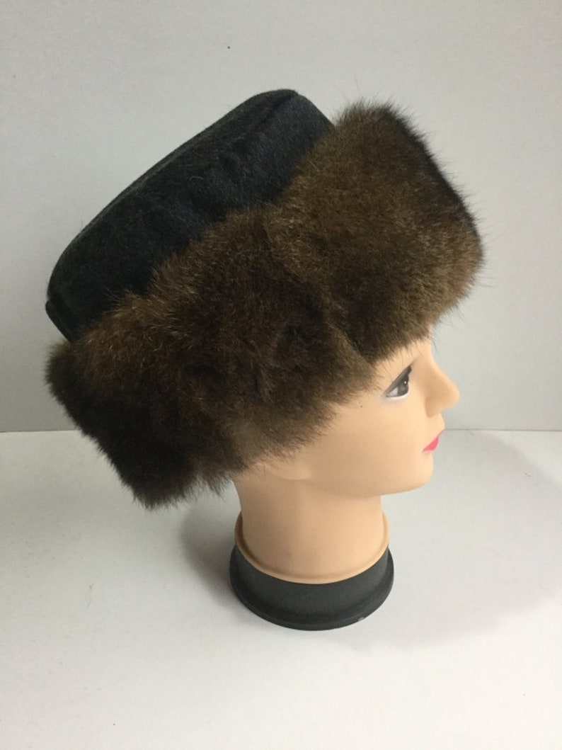 New Zealand Possum Natural Brown or Grey Fur Merino Wool Trim Etsy