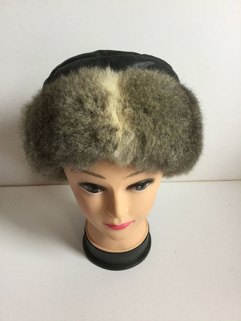 New Zealand Possum Fur Natural Brown or Grey Trim Hat With Etsy