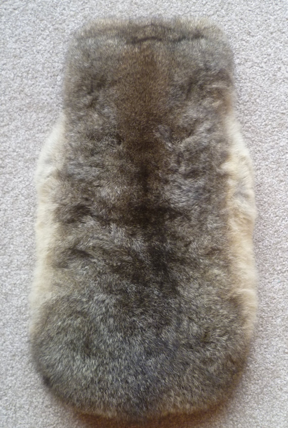 New Zealand Possum Natural Grey Fur Hot Water Bottle Cover Etsy New