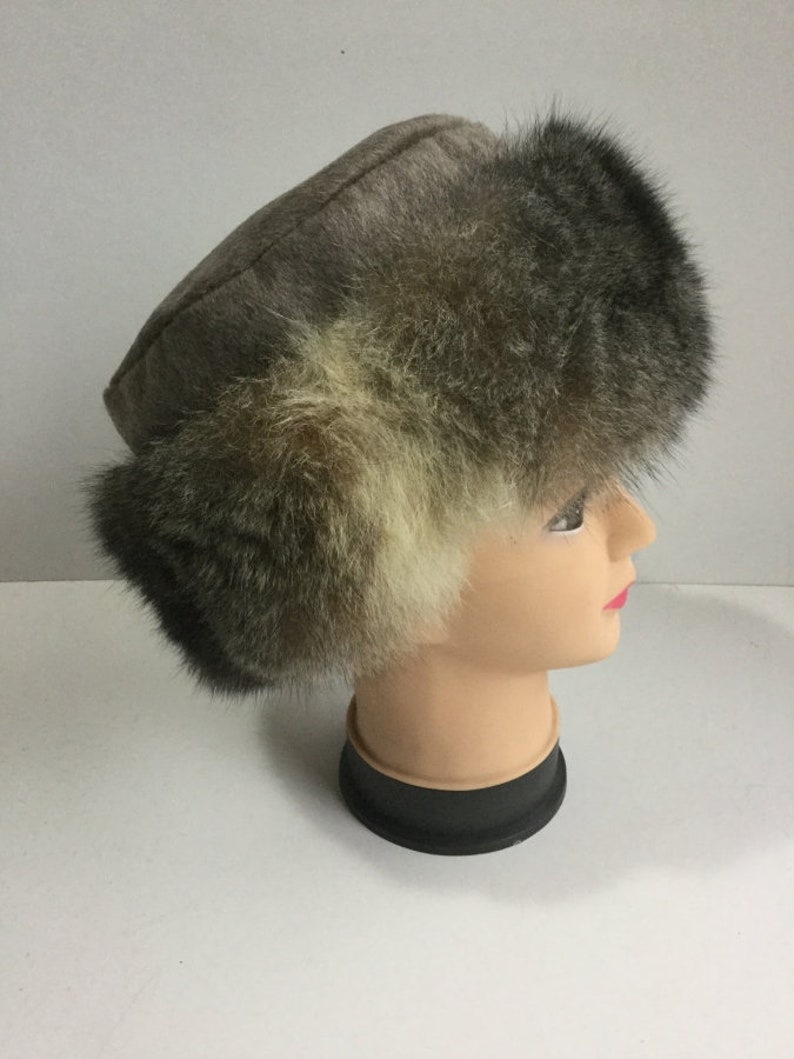 New Zealand Possum Natural Brown or Grey Fur Merino Wool Trim Etsy