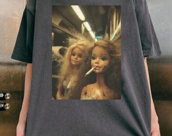 Doll Face Meme Shirt Trendy, Weird Shirt, Sarcastic, Specific Shirt Graphic Summer Fun Unique Doll Shirt