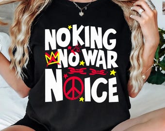 No Kings No Masters No ICE No War T-Shirt, Political Resistance Movement Graphic Tee