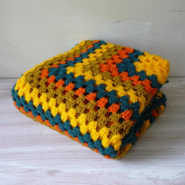 Vintage Crocheted Blanket