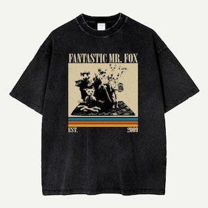 Fantastic Mr. Fox Movie Shirt / Wes Anderson / Comfort Colors Shirt / Vintage Shirt / Retro Movie Shirt / Classic T-Shirt / Gift for him