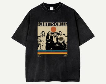 Schitt's Creek TV Series Shirt, Comfort Colors Vintage Retro Tee