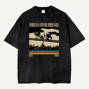 Spider-Man: Into the Spider-Verse Movie Shirt / Comfort Colors Shirt / Vintage Shirt / Retro Movie Shirt / Classic T-Shirt / Gift for him