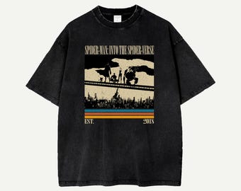 Spider-Man: Into the Spider-Verse Movie Comfort Colors T-Shirt