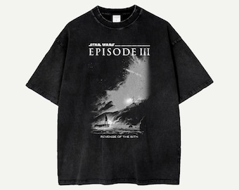 Revenge of the Sith Shirt, Vintage Star Wars Movie Tee