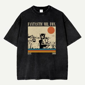 Fantastic Mr. Fox Movie Shirt / Wes Anderson / Comfort Colors Shirt / Vintage Shirt / Retro Movie Shirt / Classic T-Shirt / Gift for him