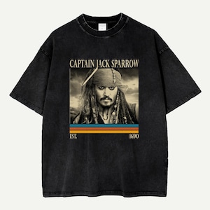 Jack Sparrow Shirt / Johnny Depp / Comfort Colors Shirt / Vintage Shirt / Retro Shirt / Classic T-Shirt / Dad Gifts / Gift for him