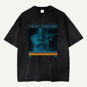Videodrome Movie Shirt / David Cronenberg / Comfort Colors Shirt / Vintage Shirt / Retro Movie Shirt / Classic T-Shirt / Gift for him