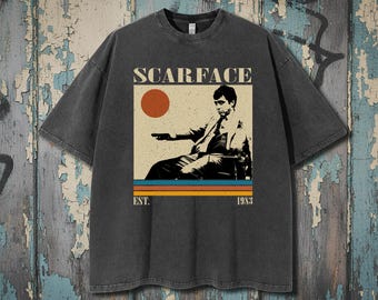 Scarface Movie T-shirt / Brian De Palma / Comfortkleuren