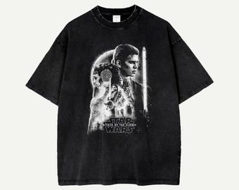 Vintage Attack of the Clones Star Wars T-Shirt