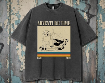 Adventure Time Shirt im Vintage-Style