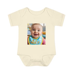 Cute Infant Bodysuit with &quot;Got Milk?&quot; baby Design, Baby Clothes, Newborn Gift, Cute Baby Outfit, Funny Baby Onesie, Baby Shower Gift