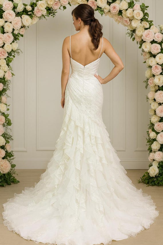 a line wedding dress in spanish Spanish Style Wedding Dresses