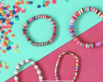 Clay Bead Bracelets