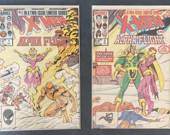 X-MEN #121 Vs Alpha Flight Comic Cover Laminated Print - Etsy