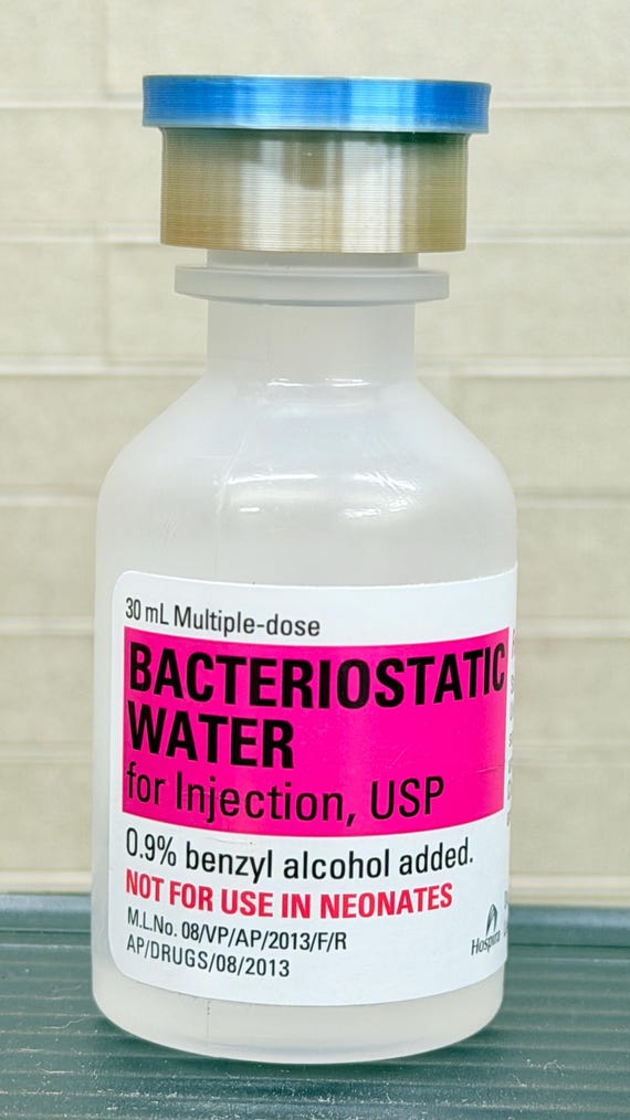30ml Hospira Water “CAPS” (10 Pack) (NO WATER)