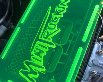 Cubierta de filtro de aire Weber de acrílico personalizada