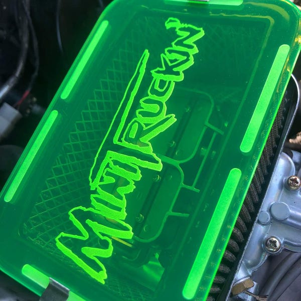 Custom Acrylic Weber Air Filter Cover