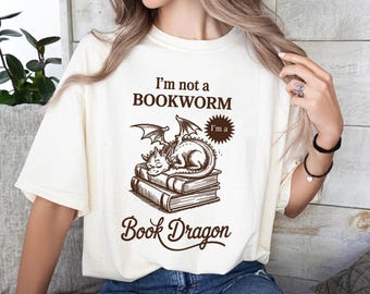 Eu não sou um leitor ávido, sou um dragão de livros, camiseta do clube dos amantes de livros, dragão, leitor obsceno e literário da moda, design literário PNG, booktrovert
