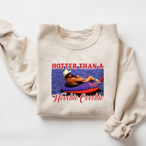 Hotter Than a Hoochie Coochie PNG: 90s Country Music Shirt Design (Digital Download