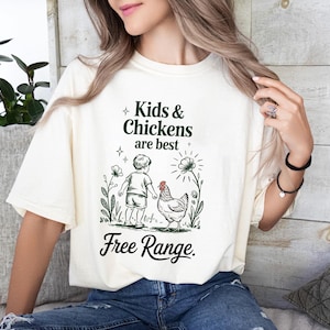 Home Sweet Homestead PNG  Kids & Chickens Free Range Shirt Design  Vintage Farm Life PNG  Farm Chicken PNG  Farm Fresh Sublimation