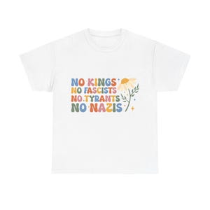Anti-Trumpf-Protest-T-Shirt | Politischer Widerstand T-Shirt Aktivist Shirt Freidemokrat Bekleidung Unisex aus schwerer Baumwolle T-Shirt