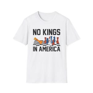 Pro-Trump Patriotic T-Shirt Conservative Graphic Tee  American Flag Shirt  MAGA Apparel  Anti-Monarchy Political Shirt USA Top