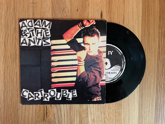 Adam and the Ants - Cartrouble/Kick 7 inch 45 RPM Single 1980 Post Punk New Wave UK IMPORT Vinyl Record