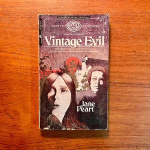 Vintage Gothic Romance Book Vintage Evil by Jane Peart 1971 Paperback