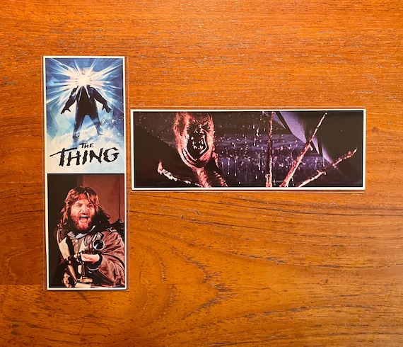 THE THING Handmade Bookmarks John Carpenter Horror Film Cult Classic