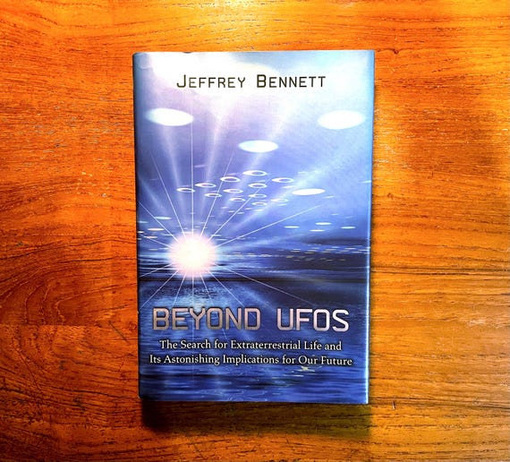 Beyond UFOs by Jeffrey Bennett Hardcover Paranormal Book
