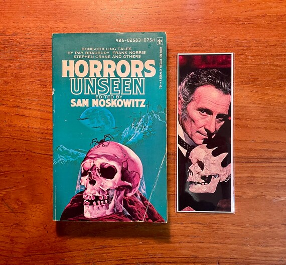 Horrors Unseen Edited by Sam Moskowitz 1974 Vintage Paperback Book Anthology