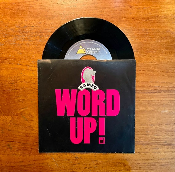 Cameo - Word Up 7" 45 Single Vinyl Record 1986 Rap Hip Hop Hit Classic