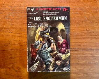 Vintage Historical Fiction Book The Last Englishman by Hebe Weenolsen 1952 Pulp Paperback