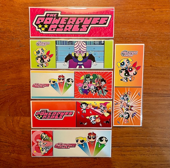 The Powerpuff Girls Handmade Bookmarks Blossom Bubbles Buttercup