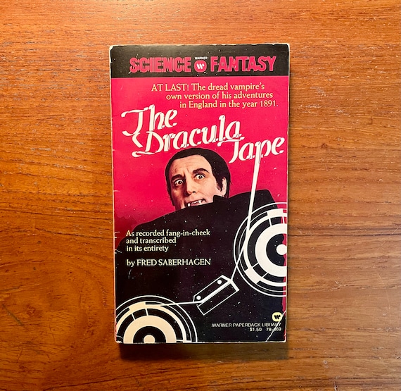The Dracula Tape by Fred Saberhagen 1975 Edition Vintage Paperback Book