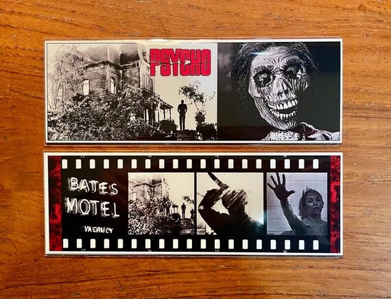 PSYCHO Handmade Bookmark 1960 Cult Classic Hitchcock