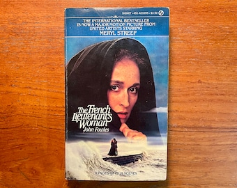 Vintage Pop Culture Book The French Lieutenant's Woman by John Fowles 1981 Movie Tie-In Edition Paperback