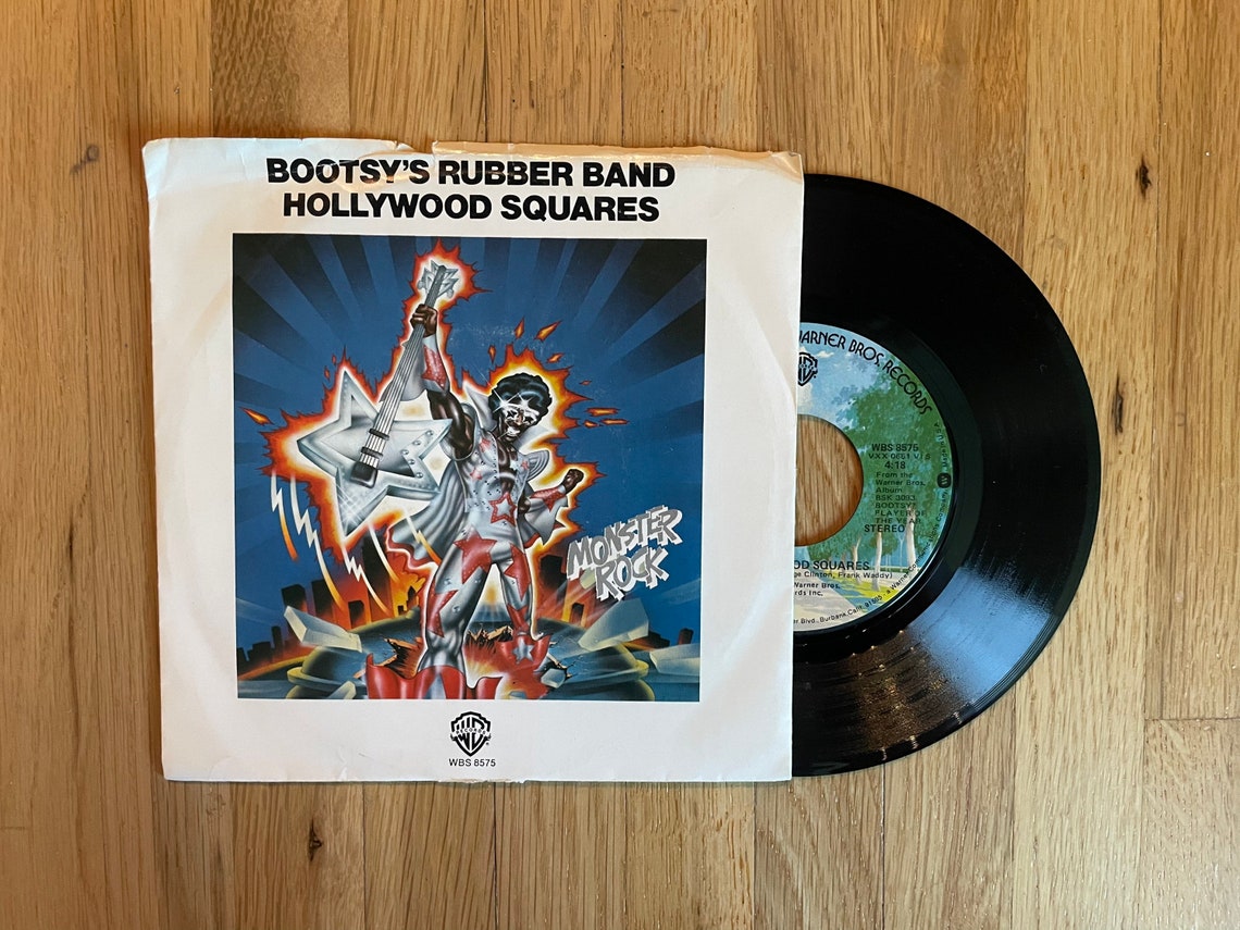 Bootsy's Rubber Band Hollywood Squares 45 Single 1977 Etsy