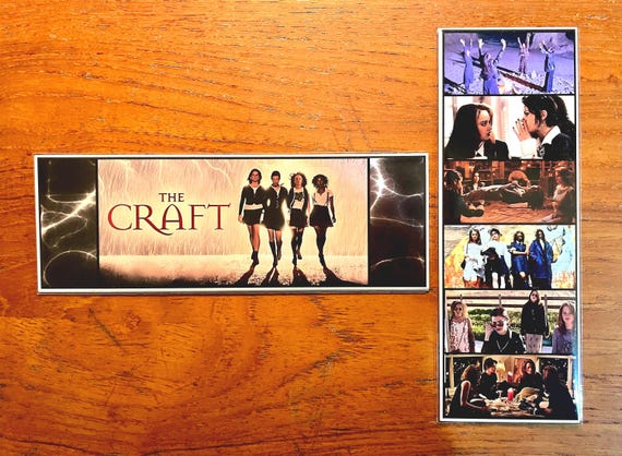 THE CRAFT Handmade Bookmarks 90s Witches Cult Classic