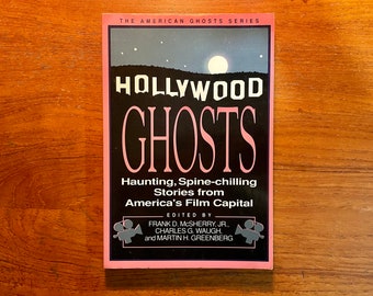 Vintage Horror Book Hollywood Ghosts 1991 Softcover Anthology